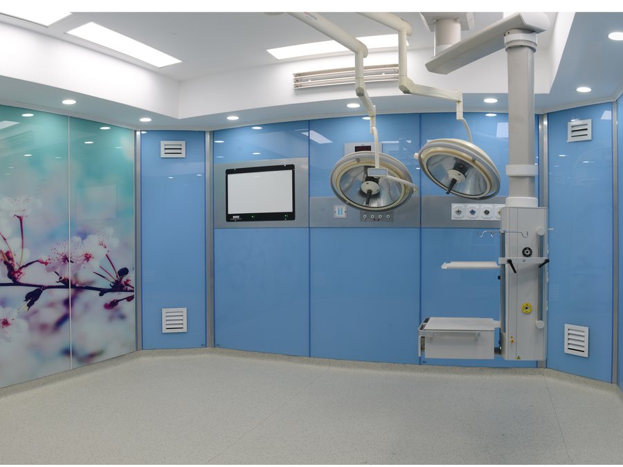 Modular operating room delivered by MTD