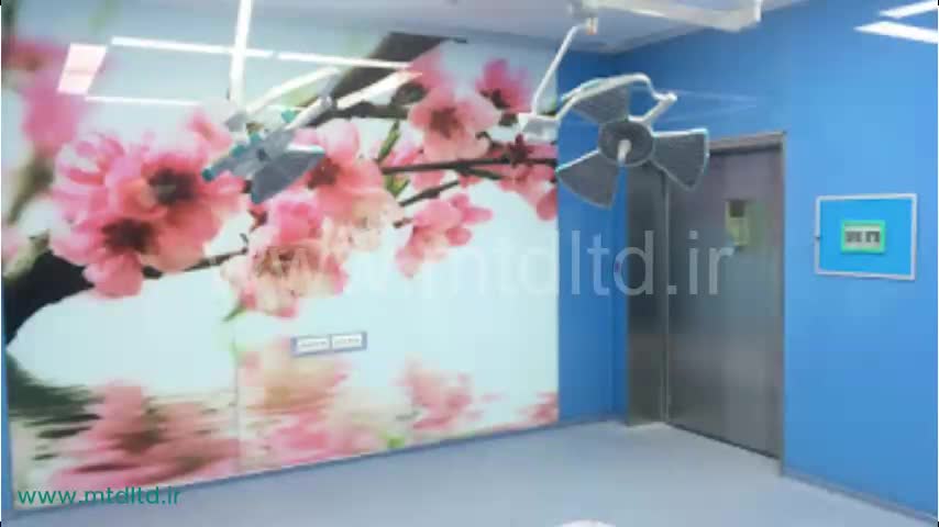 Equipped operating room