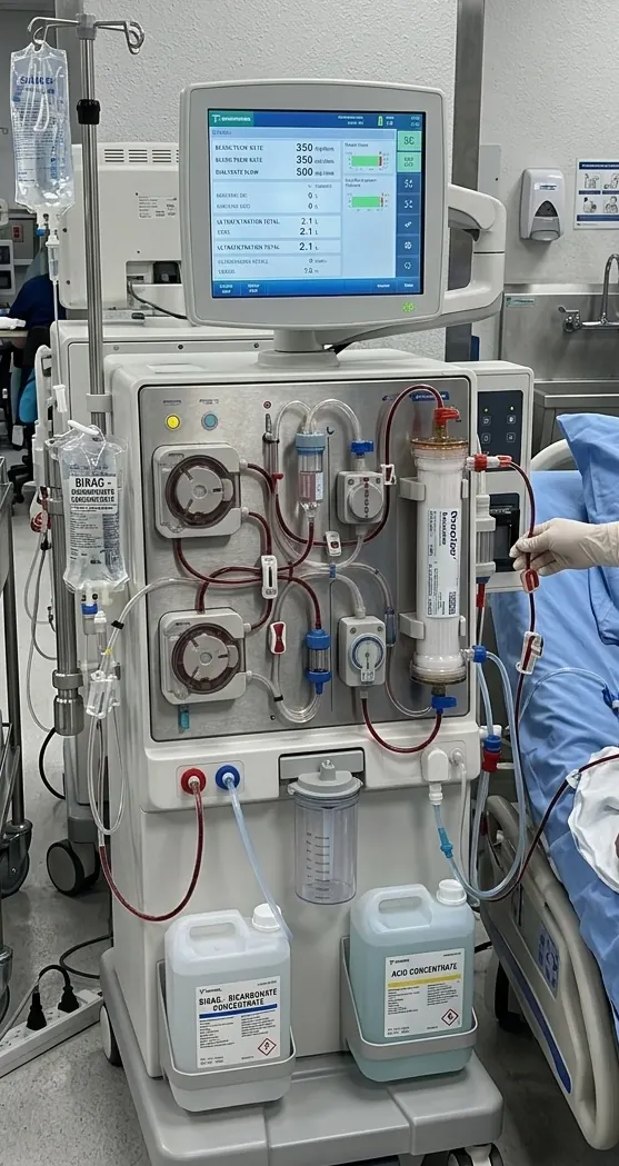 Hemodialysis machine